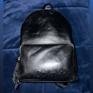 Black Calvin Klein Bag/Backpack